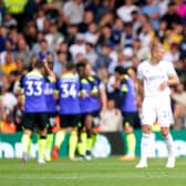 Leeds United's Robin Koch appears dejected after Tottenham Hotspur's Harry Kane (not pictured) scores their side's third goal of the game during the Premier League match at Elland Road, Leeds. Picture date: Sunday May 28, 2023. (Pic: Tim Goode/PA Wire)