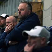 TOUGH ASSIGNMENT: Leeds Knights' head coach Ryan Aldridge (centre). Picture: Jonathan Gawthorpe
