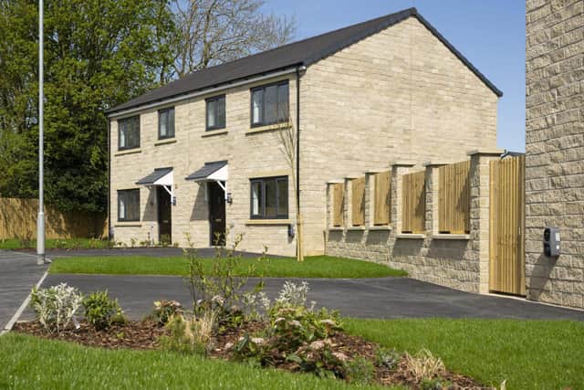 Weavers View development in West Yorkshire where 156 affordable homes have been built