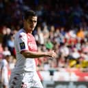 KEPT OUT: Last season's top scorer Wissam Ben Yedder, above, started for AS Monaco in Saturday's pre-season friendly against Cercle Brugge but his side fell to a 3-0 defeat. Photo by CLEMENT MAHOUDEAU/AFP via Getty Images.