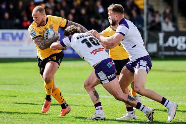 Joe Westerman in action for Castleford Tigers against Wakefield Trinity three weeks ago. Picture by Alex Whitehead/SWpix.com.