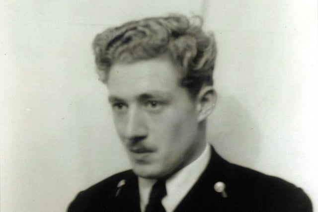 This image of Leonard was released by his family in 2020 to mark what would have been his 90th birthday and shows him as a 17-year-old in the Merchant Navy.
