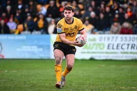 George Lawler is back in Castleford Tigers' 21-man squad after completing a ban. Picture by Olly Hassell/SWpix.com.