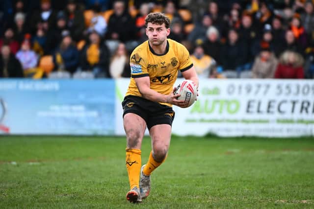 George Lawler is back in Castleford Tigers' 21-man squad after completing a ban. Picture by Olly Hassell/SWpix.com.