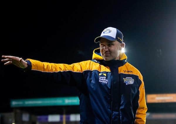 Leeds Rhinos coach Rohan Smith is coming under pressure from fans, including the YEP's jury. Picture by Allan McKenzie/SWpix.com.
