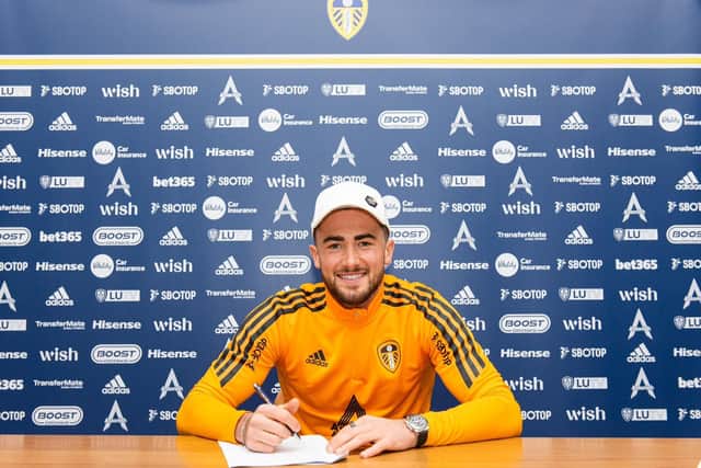 NEW DEAL - Leeds United and Jack Harrison have come to terms on a five-year contract to keep the winger at Elland Road through what Victor Orta predicts will be his 'peak'