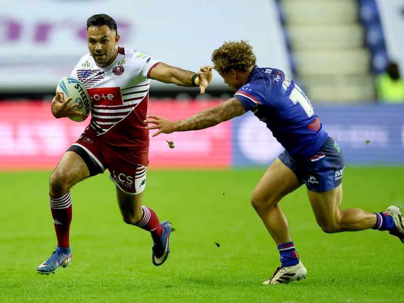 Grade A late contact on passer, one penalty points, total points one - no further action.