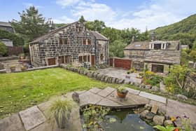 This Grade ll listed property in Stubbing Square, Hebden Bridge, is for sale priced £750,000