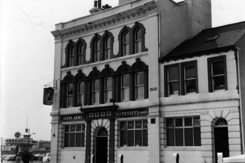 The Leeds Arms on West Street pictured in 1969. It was demolished to make way for the Leeds Inner Ring Road.