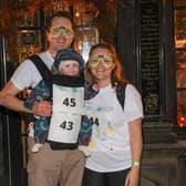 Families and friends took part in Starlight Hike Worth Valley