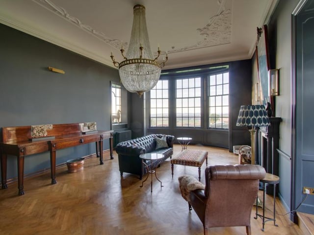 Drawing room, also known as the Lorimer Wing.