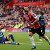 HEAVY DEFEAT - Southampton's Adam Armstrong celebrates scoring their side's third goal against Leeds United. Pic: George Tewkesbury/PA Wire