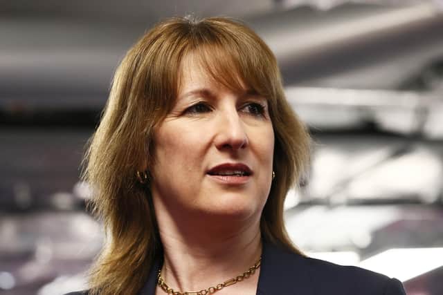 Chancellor Rachel Reeves during a tour of Octopus Energy offices in London, after Ofgem's announcement of the latest energy price cap, following action at the Budget to take £150 of costs off people's energy bills.  Jack Taylor/PA Wire