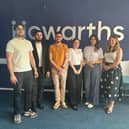 Howarths HR Growth Advisor, Jill Pollard (far right), is pictured with the team from Abra and Co, who previously received management training through the Good Growth programme.
