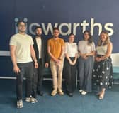 Howarths HR Growth Advisor, Jill Pollard (far right), is pictured with the team from Abra and Co, who previously received management training through the Good Growth programme.
