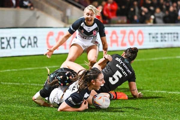 Fran Goldthorp's World Cup form for England has attracted interest from Aussie clubs. Picture by Will Palmer/SWpix.com.