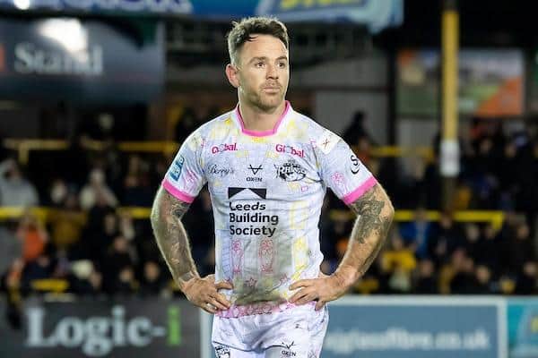 Richie Myler was one of Rhinos' better players at Castleford, according to the YEP Jury, but Iain Sharp wasn't impressed with Leeds' third-choice kit. Picture by Allan McKenzie/SWpix.com.