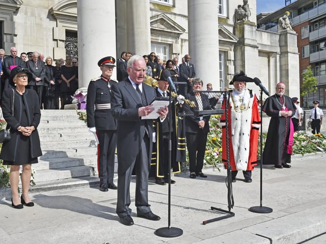 King Charles III was officially proclaimed in West Yorkshire this afternoon.