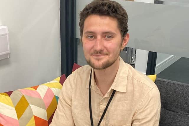 New recruit, James McNaught