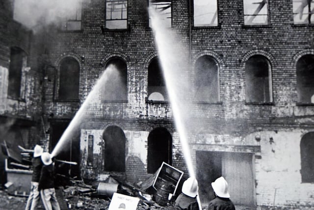 Fire at Robinsons Chester Street, 1986