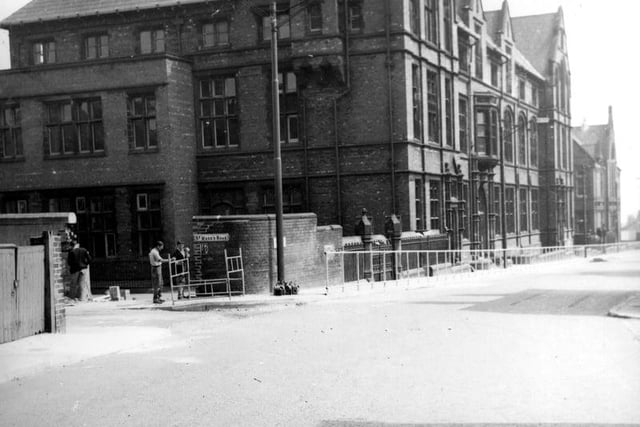The now-closed Blenheim School, on Blenheim Walk, pictured in July, 1966. It was previously Leeds School for the Deaf and Blind. Photo: West Yorkshire Archive Service.