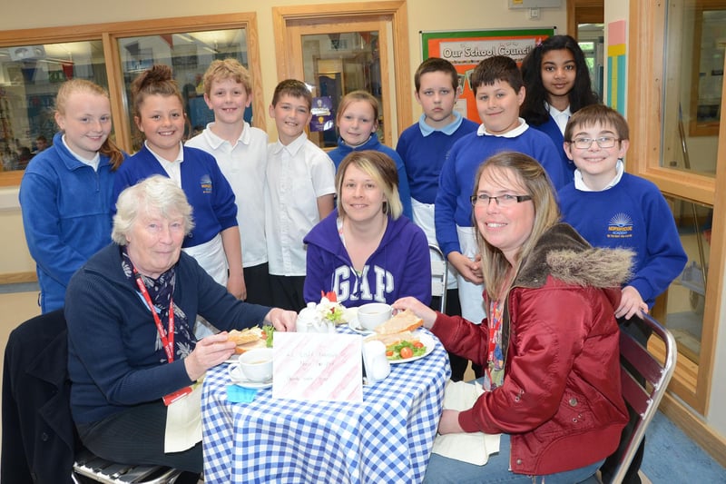 Year six pupils at Norbridge Academy in Worksop ran a French cafe at the school in 2013