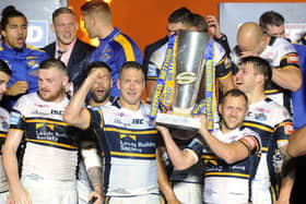 Rhinos set a record with their eighth Grand Final win when they beat Castleford Tigers five years ago.  Picture by Bruce Rollinson.