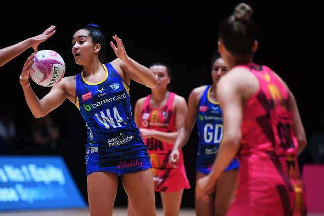Brie Grierson and Leeds Rhinos were back at the Leeds Arena on Sunday (Picture: Jonathan Gawthorpe)