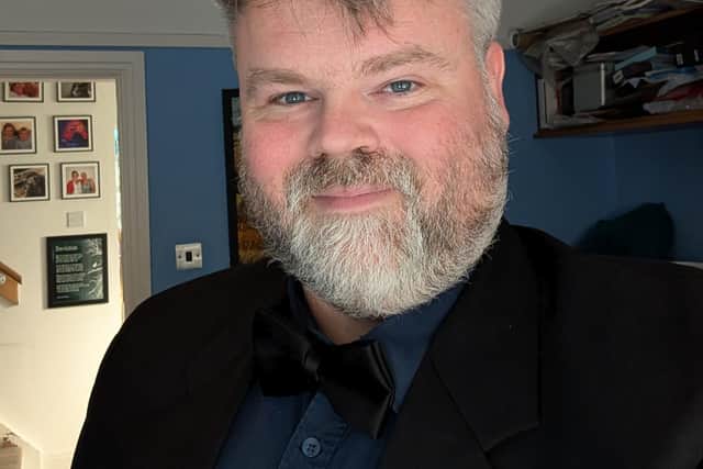 Mike Raven, the author behind "Norman the Insurance Salesman and Other Stories"