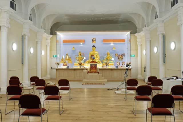 The centre caters for those seeking simple relaxation as well as those on a quest to find ‘lasting inner peace and contentment through following the Buddhist way of life’. Credit: Catherine Traynor