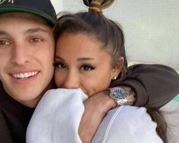 The singer began dating Gomez in early 2020 (Picture: Instagram/Ariana Grande)