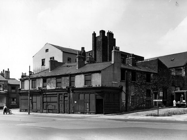 West Street at junction with Back Park Street in July 1955.
