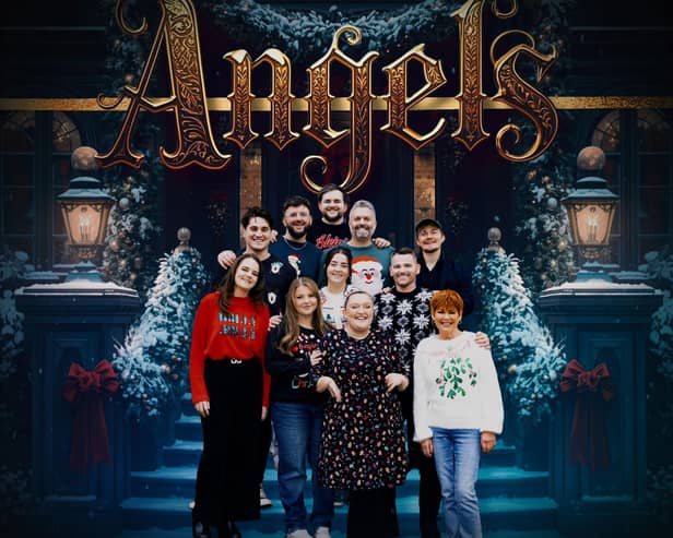 The single cover including the Home Care’s Got Talent Choir: Will Anderson, Ellen Broad, Lottie Lowther, Seren Marubbi, David McDonald, Jamie Morley, Gordon Robertson, Macey Shaw, Helen Jayne Wear with Home Care’s Got Talent judges: Matt Jameson from Married at First Sight UK and Kuill from The Voice.