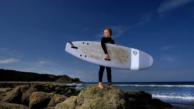 Get those endorphins soaring with a bracing lesson at Scarborough Surf School in Cayton Bay