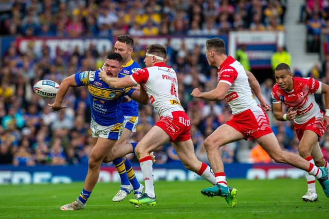 James Bentley has not played for Leeds since last year's Grand Final agianst St Helens. Picture by Bruce Rollinson.