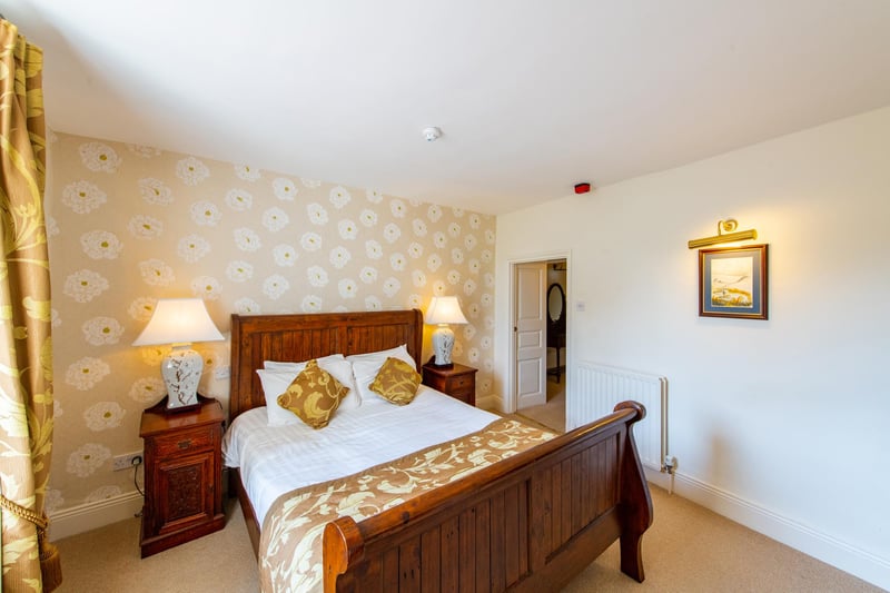 Within the castle there are 17 en-suite bedrooms.