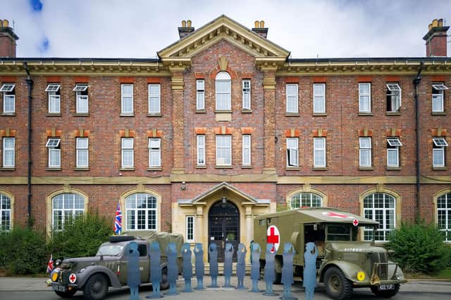 Steel soldiers at Catterick Garrison