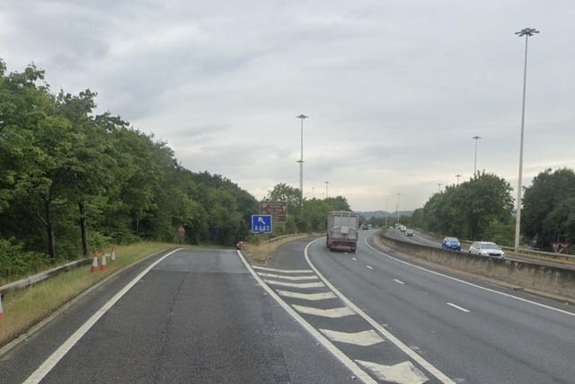 This junction is regularly used by those heading towards Leeds United's stadium.