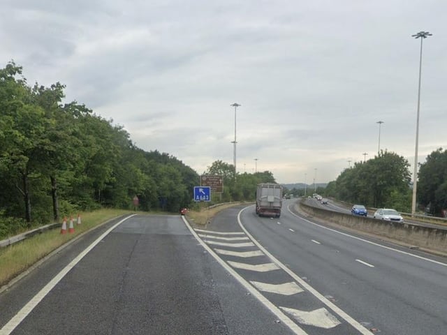 This junction is regularly used by those heading towards Leeds United's stadium.