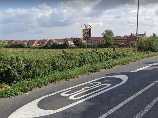 A61 Wakefield Road/ Leeds Road, Rothwell - between Middleton Lane and Leadwell Lane.