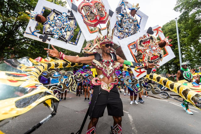 The Leeds West Indian Carnival is not complete without plenty of noise.