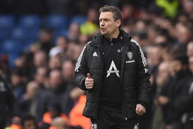 IMPRESSED: Leeds United under-21s boss Michael Skubala, above. Photo by OLI SCARFF/AFP via Getty Images.
