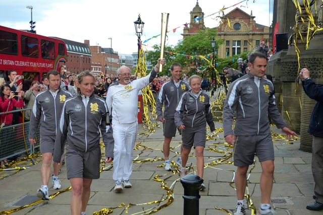 Enjoy these photo memories from the Olympic torch relay in Leeds in June 2012. PIC: Leeds Libraries, www.leodis.net