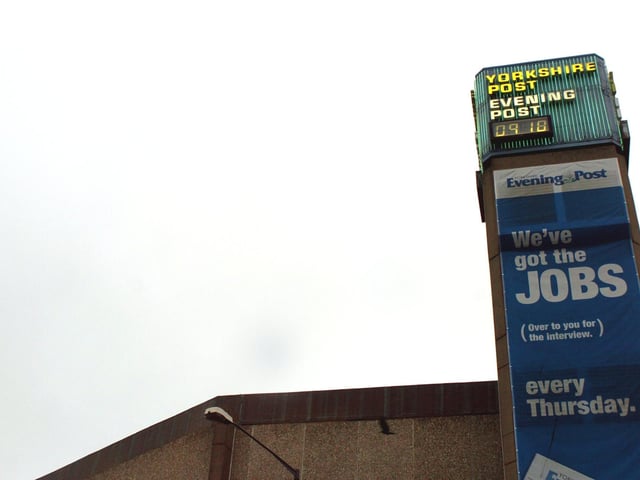 The iconic clock tower formed part of the headquarters on Wellington Road in the city centre, where the YEP and its sister title, the Yorkshire Post, ran for decades. The site has been derelict since the two daily newspapers upped sticks and moved to a new office on Whitehall Road in 2014. Developers have recently confirmed the tower, which was retained after the old office was demolished, will be taken down as they builds new flats.