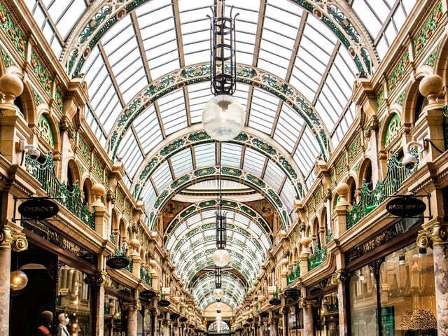 After lunch, we are told to explore "the vibrant shopping scene" in Leeds. The Victoria Quarter was described as "a stunning shopping destination with beautiful arcades and high-end boutiques". ChatGPT said that some time could be spent browsing through stylish shops and enjoying some retail therapy.