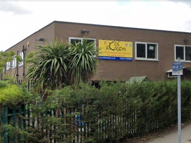 Kids Academy Holt Park, located in Holtdale Approach, Leeds, was rated Outstanding in August 2023.
