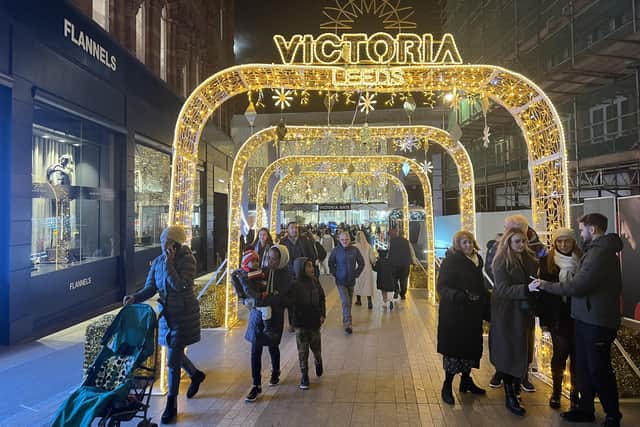 Victoria Leeds is the city's premier luxury shopping quarter. Picture: Steve Riding