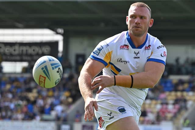 Australian forward Matt Lodge is in talks with Leeds Rhinos about remaining at the club. Picture by Matthew Merrick/SWpix.com.