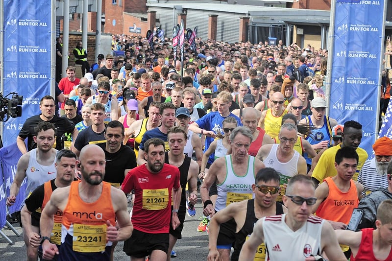 The race is one of the biggest of its kind in Yorkshire.