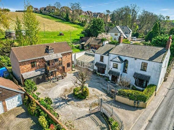 The White House and The Stables are currently for sale together on Rightmove, for £1 million.